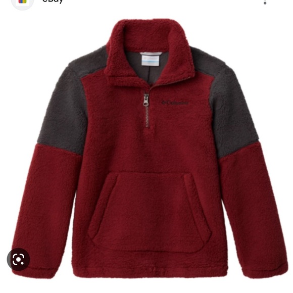 COLUMBIA ⭐️ sherpa pullover - Picture 1 of 5
